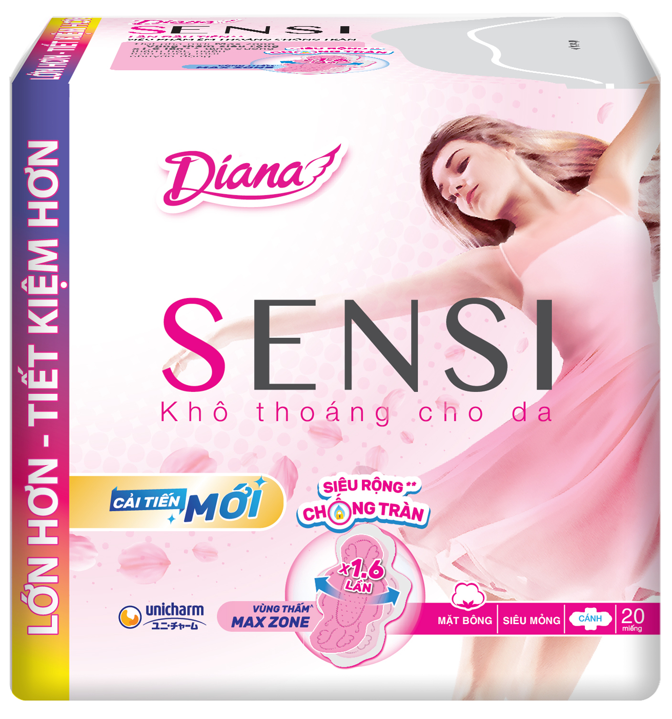 Diana SENSI Siêu Mỏng Cánh